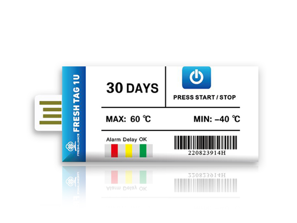 Fresh Tag 1U Disposable Temperature Data Logger