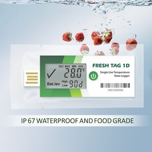 Single-use Temperature Logger for Shipping